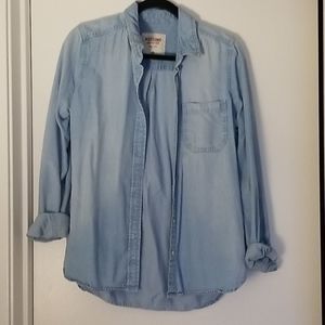 Denim button up shirt